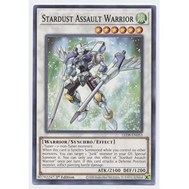 Stardust Assault Warrior - LED8-EN053 - Common - 1st Edition
