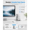 SNANSHI Supporto da scrivania verticale per Mac mini M4, design