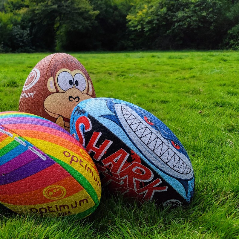Optimum Rugby Ball - Balanced and Responsive for Accurate Handling