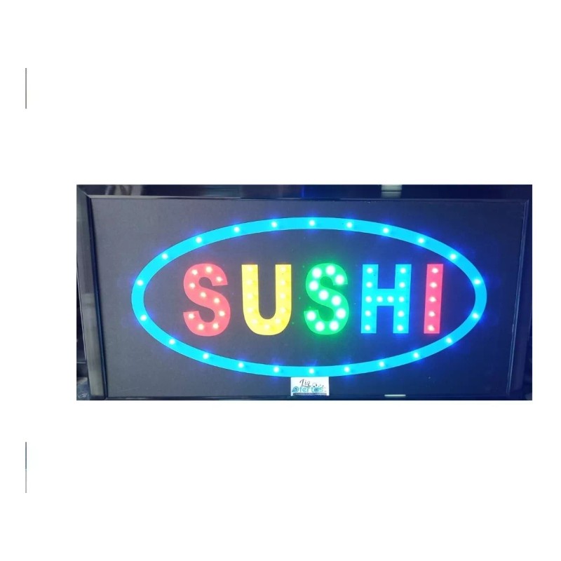 Anuncio Luminoso Sushi Letrero Led