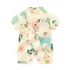 PAUBOLI - Bata kimono de algodón para recién nacido, bata