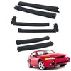 TJHSM Black Convertible Top Weatherstrip Seals Rubber Replacement for Mustang