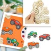 SOFPLATE 30Pcs 3 Styles Wood Truck Cut Out Car Shaped