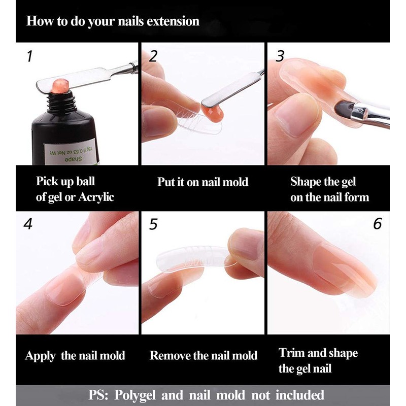 Poly Nail Gel Brush & Picker, Dual - Ended Stainless