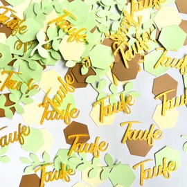 KOBOKO Scatter Decoration Christening Decoration Confetti, Pack of 100 Table Decoration Christening Girls Boys, Communion Decoration Confetti, Table Decoration Communion, Christening Decoration