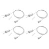 PATIKIL Ceiling Hanging Wire Cable Kit, 1m/3.3ft 4 Set Adjustable