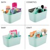mDesign Storage Basket for Craft Supplies, Great Alternative to Craft