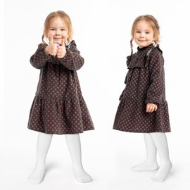 ZERULETS Baby Girls Boys Tights Girls Cotton Leggings Kids Thick Warm Pantyhonse Newborn Stockings 3 Pack for 9-18 Months