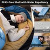Naturehike 41/28℉ Mummy Sleeping Bag for Adults, Fabrics with PFAS-Free