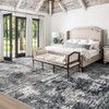 9x12 Area Rugs for Living Room: Washable Modern Abstract Rug