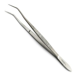 Multipurpose Surgical Tweezers Medical Nursing Cotton Dressing Forceps Dental Orthodontic Bracket Pliers (Meriam Tweezer 16cm)