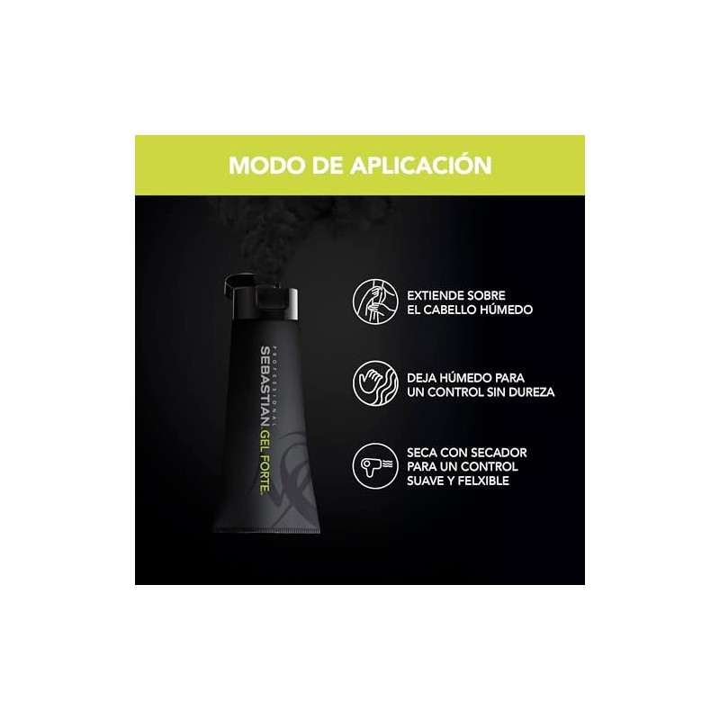 Sebastian Professional Gel Forte Fijación Fuerte 200ml