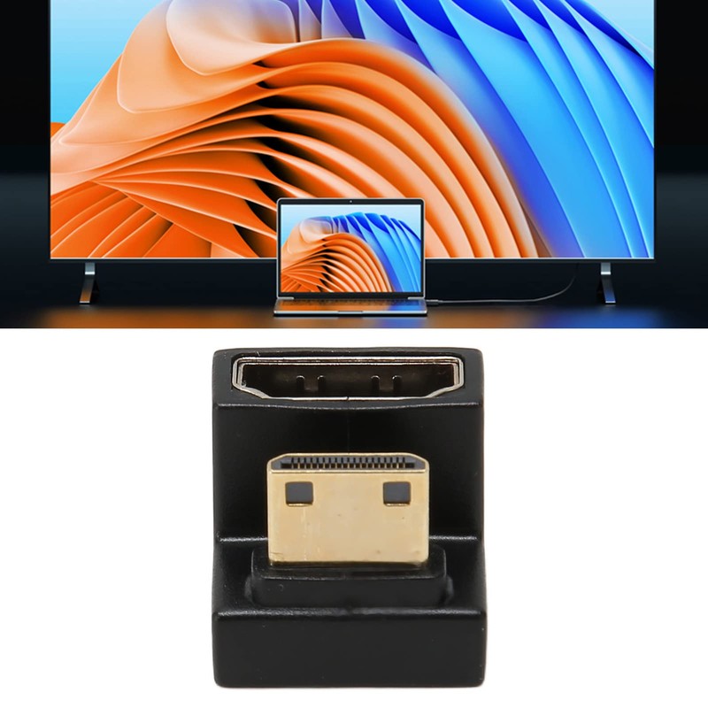 Bewinner Adaptador Mini HDMI a HDMI de 180 Grados, 8K