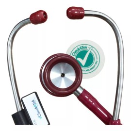 Checkateck Estetoscopio Cardiologico Negro
