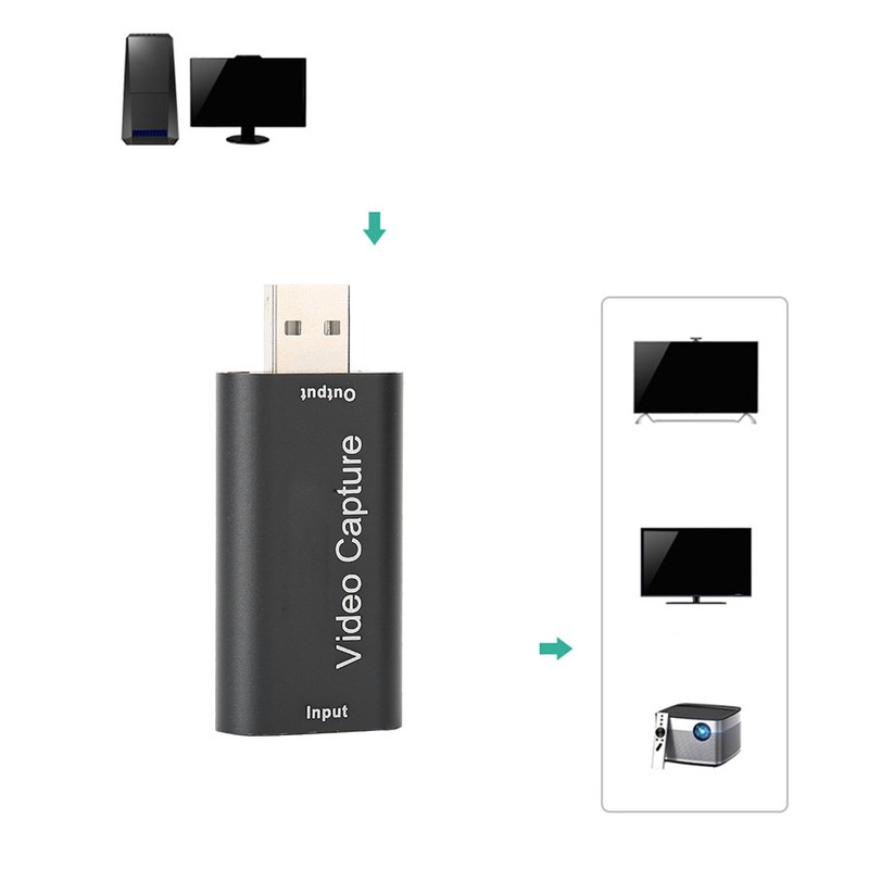 HDMI to USB Audio and Video Capture Card HD Recorder