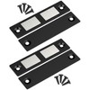 Jiayi 30 Lb Magnetic Door Catch Screw in Black, Heavy