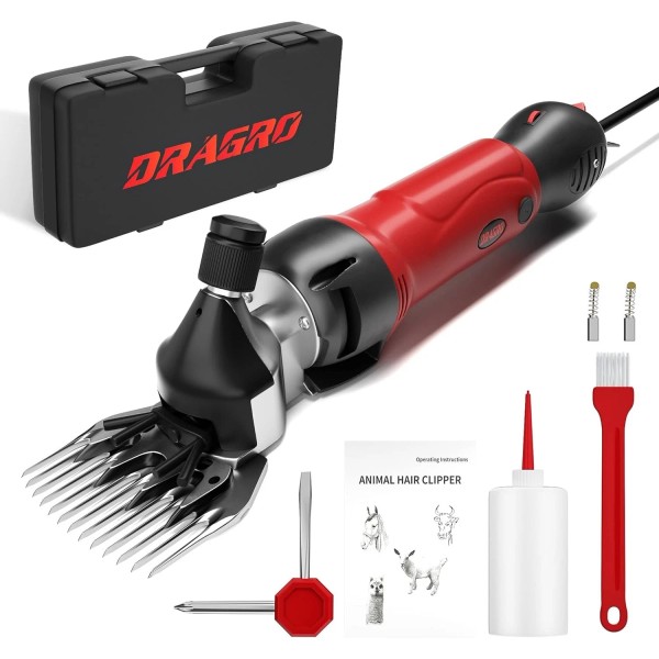 Branded 2025 Upgraded Sheep Shears 500W, Professional Electric Sheep Clippers,