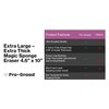 Magic Mopper 4610 Eraser Pads - 2 Pack 4.5" x