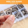 330pcs Starlock Washers Assorted, Stainless Steel Internal Star Tooth Lock