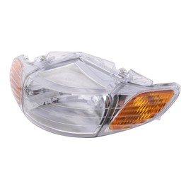 For Honda Live Dio AF34 AF35 DIO Headlight Assembly Clear Blue Lens Type 2 Medium Late Replacement Repair Genuine Compatible Motorcycle Custom Parts External Item (Clear Lens)