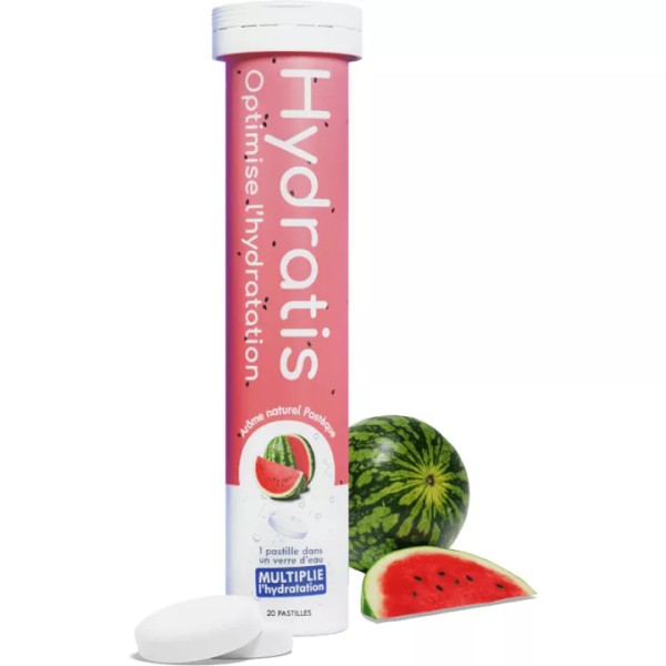 Hydratis Rehydration Solution 20 effervescent tablets, Pastèque