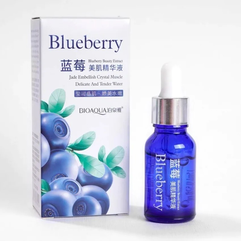 Serum Blueberry Hidratante Aclarante Antiedad Bioaqua 2 Pzs