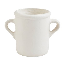 Mud Pie Papier-Mâché Utensil Holder, 7" x5.5" x 6"dia