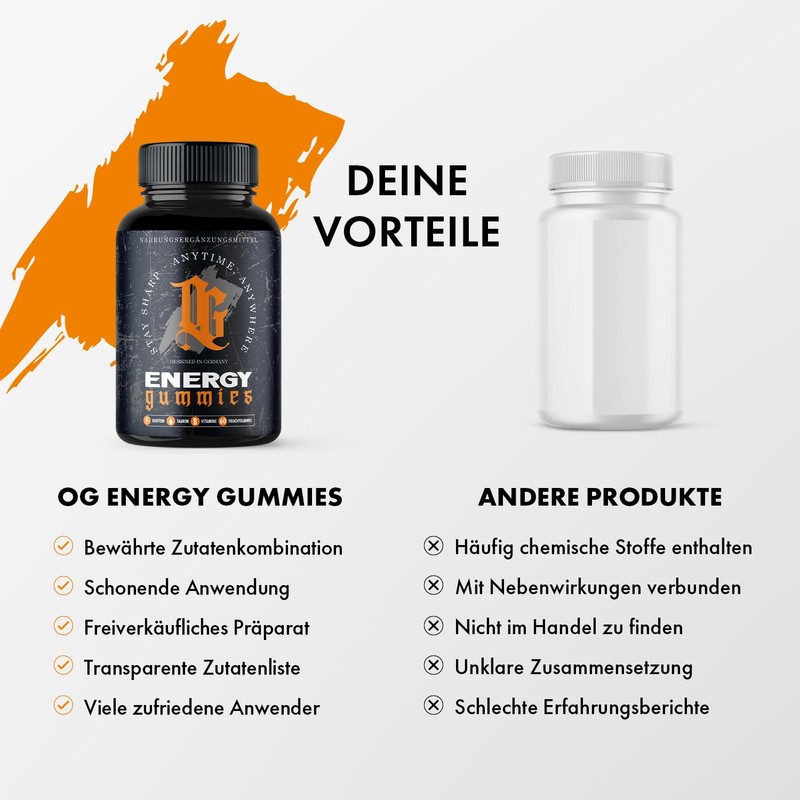 OG Energy Gummies | Achieve Your Goal | Easy to
