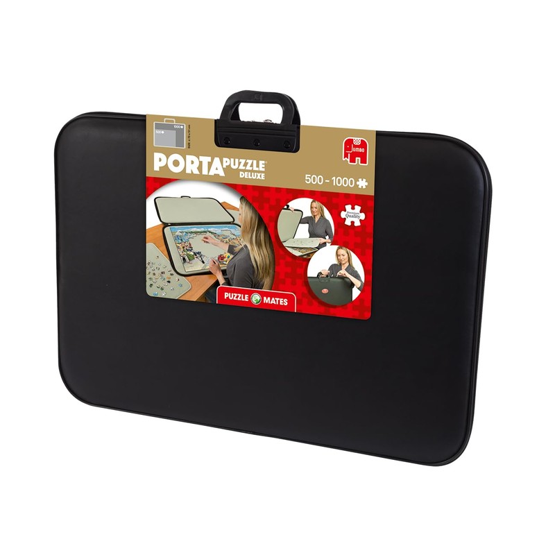 Jumbo, Puzzle Mates, Portapuzzle Deluxe - Standard 1,000 Piece Jigsaw