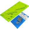 Jonnick Sew Seam Allowance Ruler and Magnetic Seam Guide for