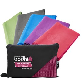 The Little Bodhi Microfibre Towel Pink 150cm x 80cm
