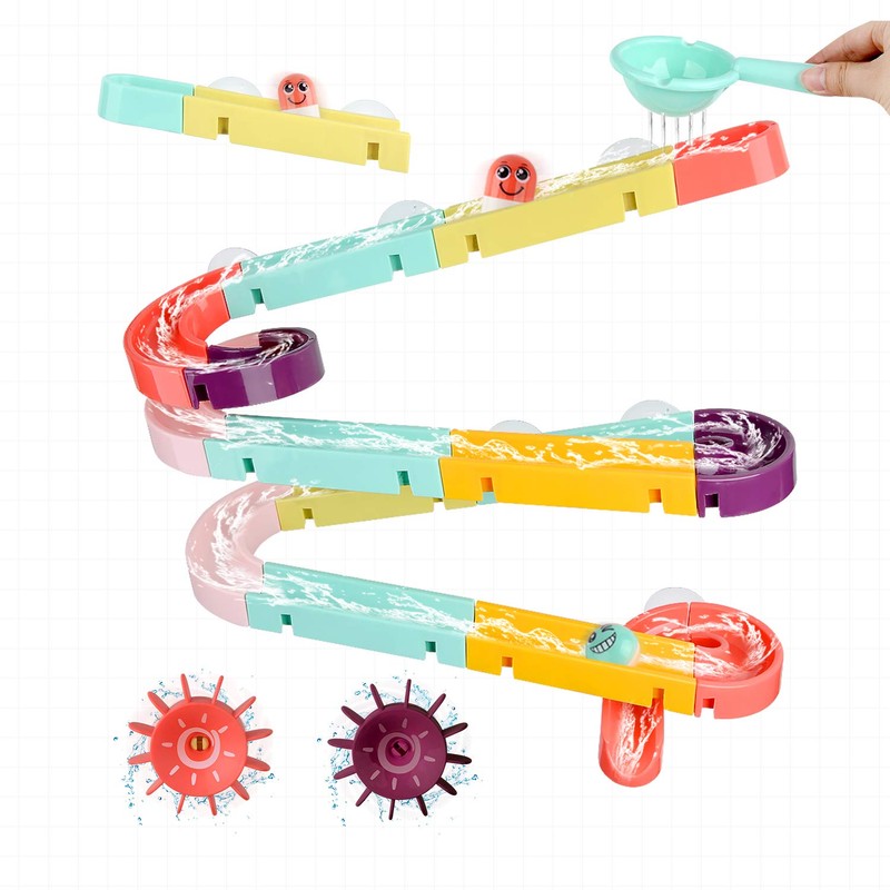 33 PCS Bath Toys for Toddlers and Babies, Bathtub Toy
