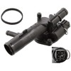febi bilstein 104758 Thermostat with Housing, Gasket and Temperature Switch,