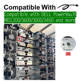 Wood Thrush DELL PowerVault Storage Array Console Password Reset Cable - PS/2 Male to DB9 Female,MD1000 / MD3000 / MD3200/MD1200/MD3600, 6.56ft