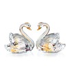 DOJOZ Crystal Swan A Pair Sweet Gifts Sparkle Figurine Collection