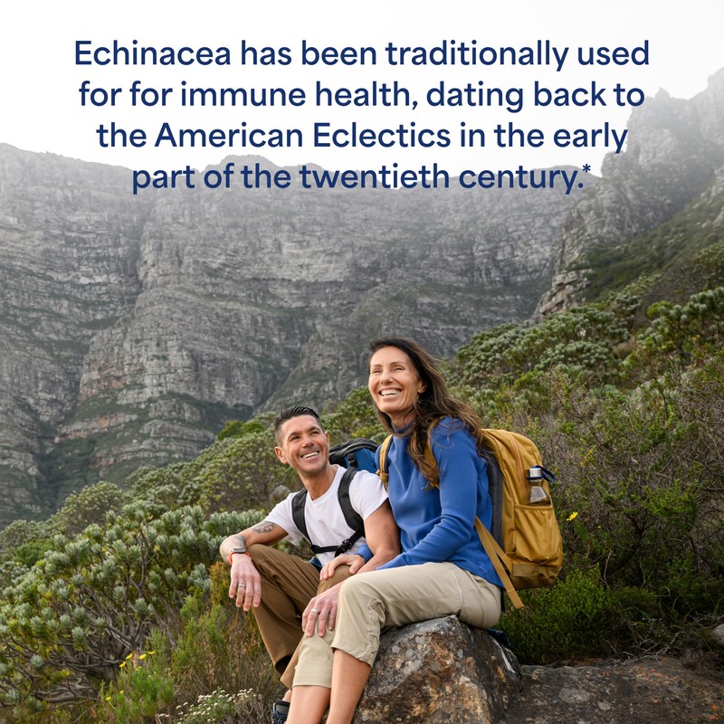 Puritan's Pride Premium Echinacea Natural Whole Herb Herbal Supplement 400mg,