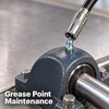 80-Piece Grease Zerk Fitting Kit, 1/8"-28 & 1/4"-28, Straight, 45°