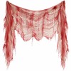 2 pcs Halloween Bloody Gauze Decorations, Horror Bloody Cloth Door