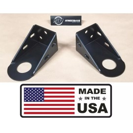 StreetRays [SR] RADIATOR SUPPORT MOUNT BRACKET 88-00 C/K SERIES CHEVY Tahoe Suburban (PAIR)