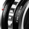 K&F Concept Nikon G-NIK Z Bayonet Adapter Lens Ring for