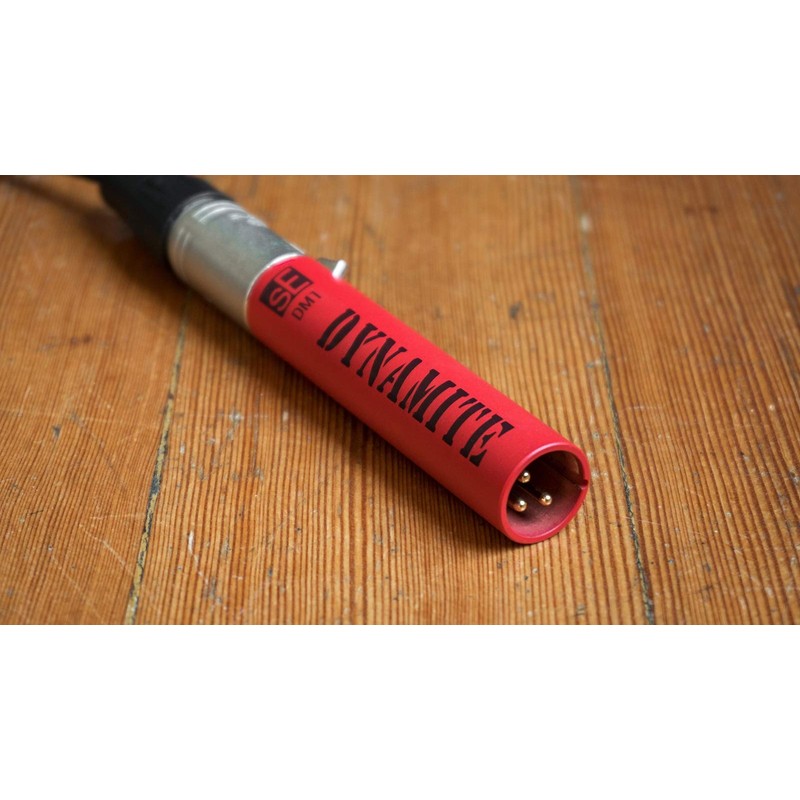 sE Electronics DM1 DYNAMITE In-Line Microphone Preamplifier, Red