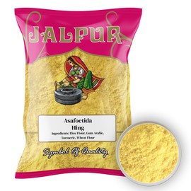 Jalpur - Asafoetida (Hing) Powder - Asafoetida - Hing powder - Yellow hinged - Organic Asafoetida - Asafoetida spice 200g (Hing)