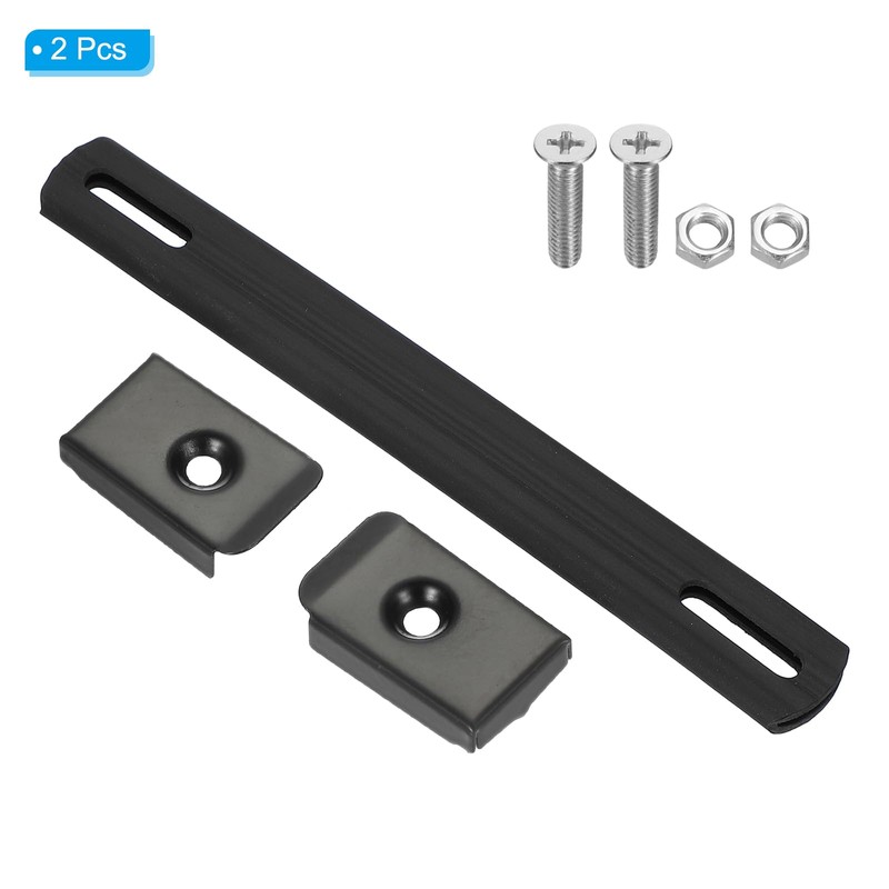 PATIKIL 2pcs 7.8" Handle Strap Replacement Rubber Amplifier Speaker Cabinet