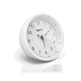Hama Radio Alarm Clock, White, One Size