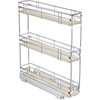 Hausvita 3-Tier Pull Out Cabinet Organizer Spice Rack for Narrow