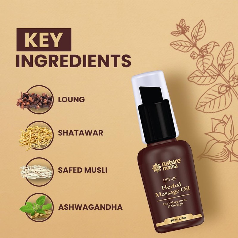 Generic Naaturae Mania Lift-Up | Massage Oil - 30 Ml
