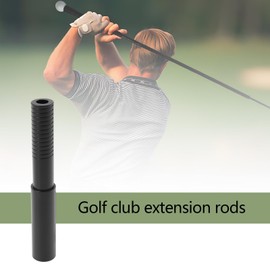 LT Easiyl 2 Pieces Golf Club Extension Bar Carbon Rod Extension Bar High Strength Universal Golf Club Extension Bar Accessories Black 102 x 15mm