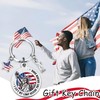 Patriots Gifts American Flag Keychain - America Statue Of Liberty