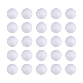 EXCEART Pack of 200 Foam Balls for Crafts White Polystyrene Balls Round Polystyrene Balls for Art DIY Ornaments School Projects Science Modelling Party Decoration 2 cm