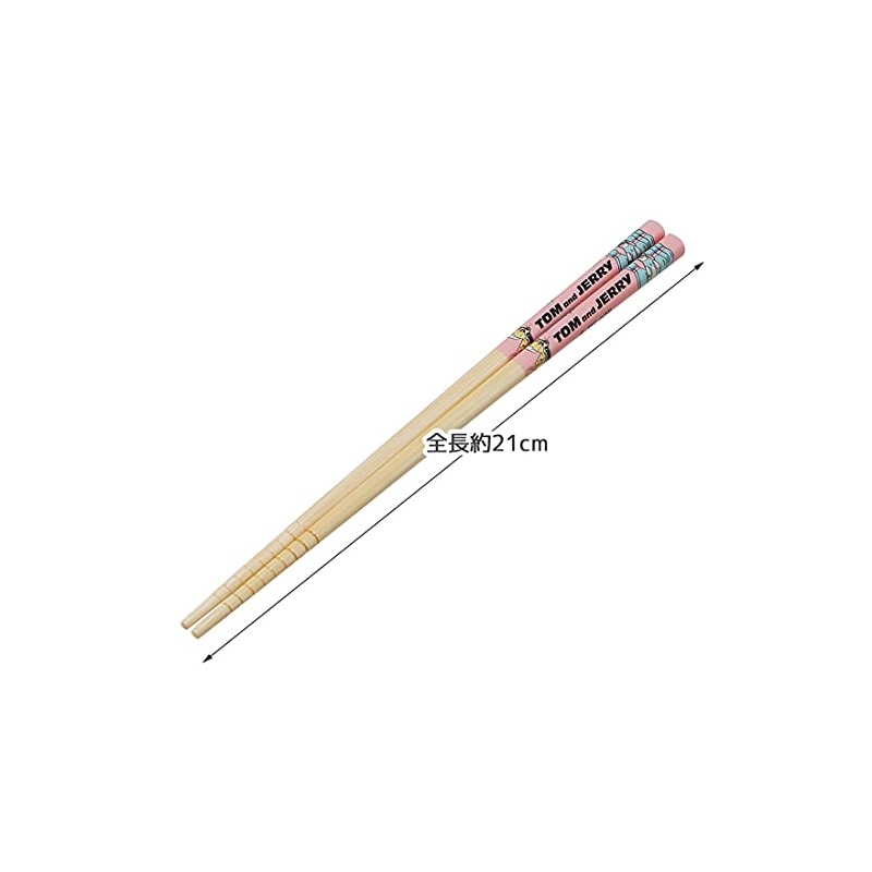 Skater ANT4-A Bamboo Safety Chopsticks 8.3 inches (21 cm) Tom